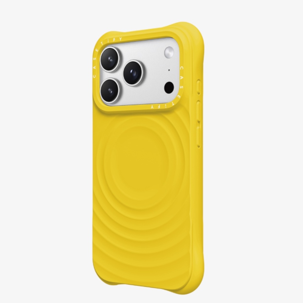 casetify - Ripple Case - Volt Yellow - iPhone 17 pro